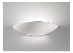 SHELL GRANDE DI ISYLUCE LARGHEZZA 44 CM IN GESSO VERNICIABILE 2XE27 MODERNA