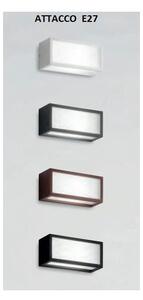 DECO' APPLIQUE ESTERNO IP54 BIANCO ANTRACITE CORTEN E NERO 1XE27 ISYLUCE MODERNO