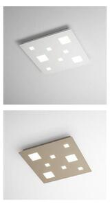 CHECKER BOARD PLAFONIERA APPLIQUE 45X45 LED 36W 3000K BIANCO SATINATO