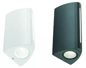 VISION 99123 APPLIQUE DA ESTERNI LUCE 4000K IP65 LED 11W BIANCA O GRIGIA MODERNA DI SOVIL
