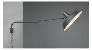 BOLDER APPLIQUE CON BRACCIO SNODATO IN METALLO NERO CON PARALUME A CUPOLA