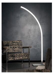 LAZER PIANTANA AD ARCO MODERNA LED 19W LUCE 3000K O 4000K BASE IN METALLO DELLA LINEA ZERO