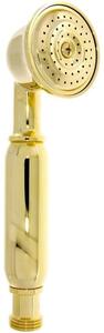 Schläfer 81135110 | Doccetta per Doccia Vintage, Soffione Doccia Universale Retrò Antico Alta Pressione Universale, Telefono Doccia Nostalgie in Ottone, Oro