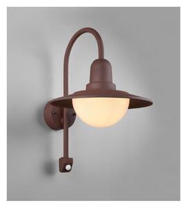 NORMAN APPLIQUE CON SENSORE DI MOVIMENTO IP44 DA ESTERNI 2 COLORI STILE VINTAGE ATTACCO E27