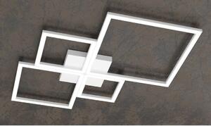 FOUR SQUARES PLAFONIERA LED 88W LUCE 3000K-4000K MODERNA METALLO 4 COLORI