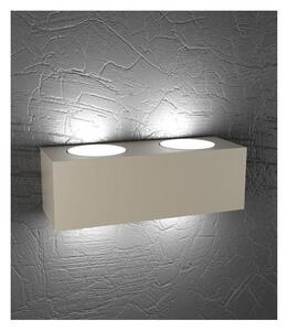 PLATE APPLIQUE BIEMISSIONE DI LUCE MODERNA IN METALLO 4 COLORI CON 4 LAMPADINE ATTACCO GX53