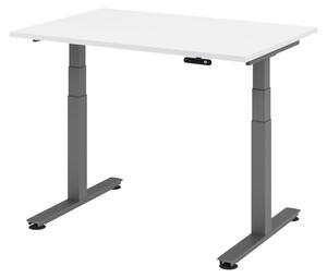Scrivania elettrica bümö XDSM - Decorazione: bianco, dimensioni: 120 x 80 cm, struttura: grafite