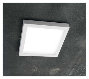 PLAFONIERA MODERNA QUADRATA 4 MISURE CON LED INTEGRATO LUCE 3000K O 4000K BIANCA ECONOMICA