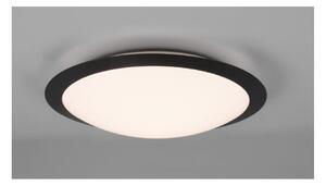 UMBERTO PLAFONIERA D42 CM IP44 IN PLASTICA BIANCA CON BORDO NERO O CROMO LED 18,5W LUCE 3000K