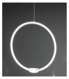 OMEGA SOSPENSIONE DIAMETRO 50 CM ORO, BIANCO O NERO LED 35W LUCE 3000K DIMMERABILE MODERNA