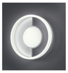 ELISA APPLIQUE D20 METALLO FINITURA SILVER LED 20W LUCE 3000K-4000K DIMMERABILE ROTONDA