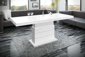 Tavolino di design H-333, regolabile in altezza e allungabile, tavolo da pranzo