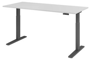 Scrivania elettrica bümö XMKA - Struttura: grafite, decorazione: grigio, dimensioni: 180 x 80 cm