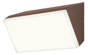 TOKYO APPLIQUE DA ESTERNI IP54 LED 12W LUCE 3000K O 4000K ANTRACITE O MARRONE ORIZZONTALE