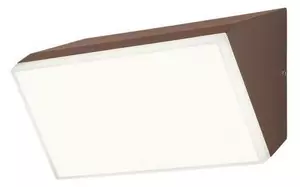 TOKYO APPLIQUE DA ESTERNI IP54 LED 12W LUCE 2700K,3000K O 4000K ANTRACITE O MARRONE ORIZZONTALE