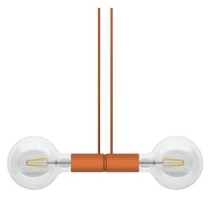 SOSPENSIONE 2 LUCI MAGNETICA IN METALLO DISPONIBILI 8 COLORI FILOTTO ORIGINALE E MODERNA