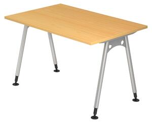 Bümö Scrivania Serie A - Decorazione: faggio, dimensioni: 120 x 80 cm