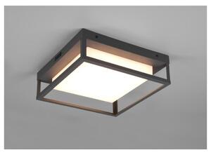 WITHAM PLAFONIERA MODERNA 30X30 LED 14W LUCE 2300,3000,4000K DA ESTERNO IP54 ANTRACITE