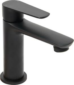 SAT Mood miscelatore monocomando per lavabo 14 cm, nero opaco
