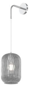 TENDER APPLIQUE PENDENTE IN METALLO CON DIFFUSORE IN VETRO IN 6 FINITURE COLORE
