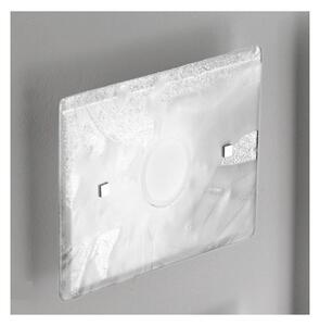 LUCIS APPLIQUE PICCOLA 30x20 IN VETRO LAVORATO A MANO 7 COLORAZIONI ATTACCO GX53 MADE IN ITALY