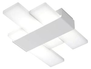 FLIGHT PLAFONIERA APPLIQUE MODERNA LARGHEZZA CM 36 LED 16W LUCE 3000-4000K