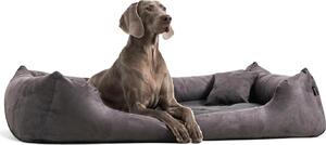 Tierlando MORITZ SOFT divano per cani M - XXL 90 110 130 160 cm - Dimensioni: 90x75cm | Colore: 02 Graphite