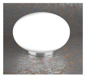 SOFT LAMPADA DA TAVOLO DIAMETRO CM 45 IN VETRO SOFFIATO BIANCO LATTE MODERNA