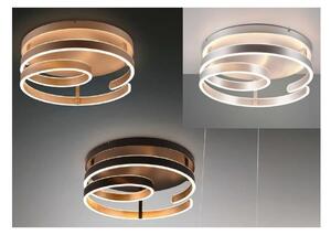 MARNIE PLAFONIERA ROTONDA LED 58W LUCE 3000K DIMMERABILE DIAMETRO CM 55 METALLO 3 COLORI DESIGN MODERNO