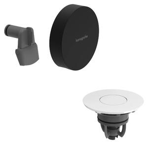 Hansgrohe Exafill Set de finition Bec déverseur pour baignoire, garniture d'écoulement et de trop-plein, 58119670, 58119670