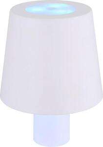 Lampada da tavolo LED RGB, lampada a forma di bottiglia, con controllo touch, alimentata a batteria, altezza 14 cm
