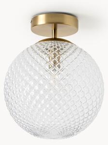 Lampada da soffitto piccola in vetro Lorna
