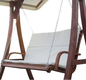 Panca di design in legno di larice per altalena hollywood a 2 posti KUREDO (senza telaio!!!) di AS-S