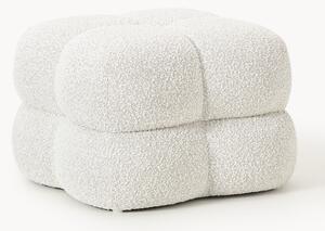 Pouf imbottito in bouclé Ellie