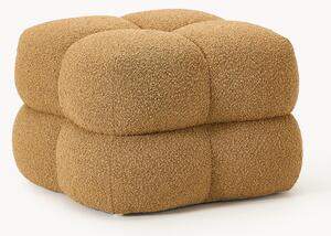 Pouf imbottito in bouclé Ellie