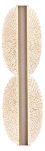 Viokef Applique da parete Evana, Chiaro / Trasparente, Soggiorno / Sala da pranzo, Metallo, Applique