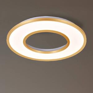 Viokef Plafoniera a LED Valeria, Ottone / Oro, Soggiorno / Sala da pranzo, Alluminio, Moderno, Plafoniera LED