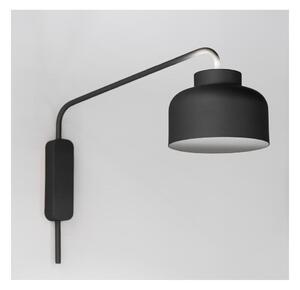BOTTONE APPLIQUE CON BRACCIO LED 24W LUCE DIMMERABILE UP & DOWN ALLUMINIO 4 COLORI DESIGN MODERNO