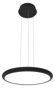 Viokef Lampada a sospensione Benett, dimmerabile, Nero, Soggiorno / Sala da pranzo, Alluminio, Moderno, Lampada a sospensione