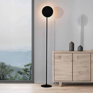 Viokef Lampada da terra Isabel, Nero, Soggiorno / Sala da pranzo, Alluminio, Moderno, Lampada da terra