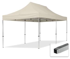 TOOLPORT 3x6m gazebo pieghevole, ECONOMY alluminio, crema