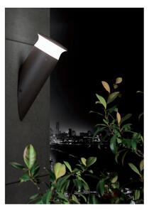 KEP APPLIQUE INCLINATA DA ESTERNO LED 9W LUCE 3000K-4000K IP65 IN ALLUMINIO ANTRACITE O CAFFE