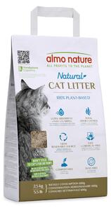 Almo Nature, lettiera per gatti - consistenza granulare | 100% lettiera naturale per gatti