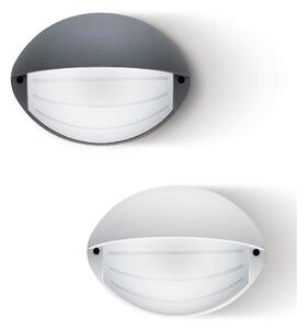 COCONUT APPLIQUE DA ESTERNO CON PALPEBRA LED 7W LUCE 3000K-4000K IP65 BIANCA O ANTRACITE MODERNA DI SOVIL