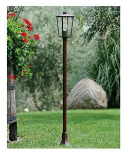 RIBOT PALO DA GIARDINO AD UNA LUCE H140 CM N ALLUMINIO BIANCO/ORO O RUGGINE IP43