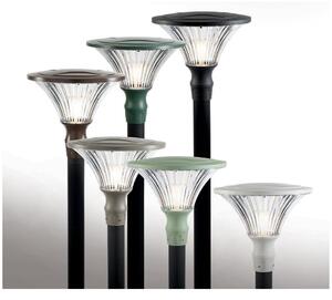 SORIANO PALO DA ESTERNO H180 CM IN ALLUMINIO 6 COLORI IP65 MODERNO LAMPADINA ATTACCO E27