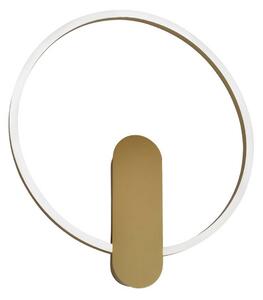 Viokef Applique da parete Zaklin, Ottone / Oro, Soggiorno / Sala da pranzo, Metallo, Moderno, Applique