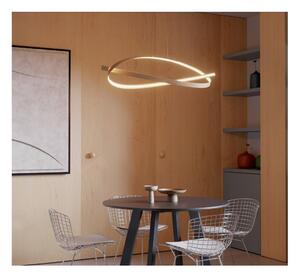 IMPULS SOSPENSIONE LED 38W LUCE 3000K DIMMERABILE ALLUMINIO 3 COLORI DIAMETRO CM 107 MODERNA