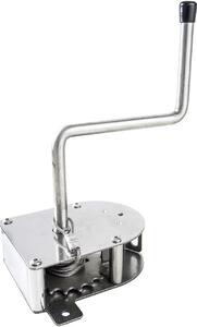 Manovella Schneider in acciaio inox con fune metallica da 3 m per griglie fino a 70 cm Griglia girevole