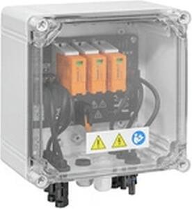 Scatola di connessione fotovoltaica Weidmüller, 1 MPPT, 2IN/1OUT per MPPT, ÜSS tipo I/II, WM4C, 1 pz